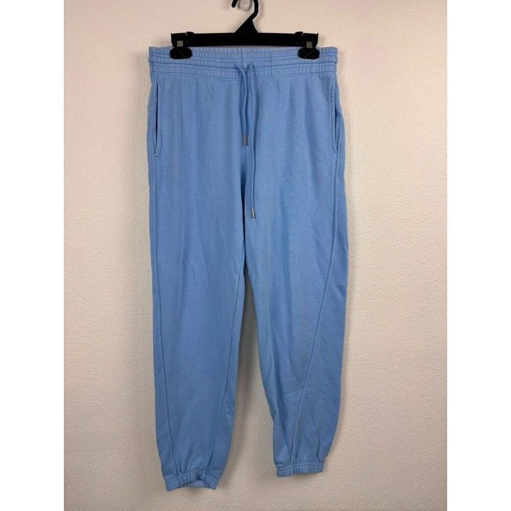 Aerie women's small lightā blue high waist jogger sweatpants lounge casual